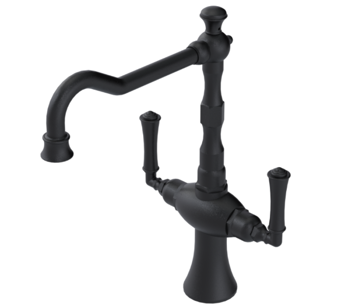 RUBINET 8DRVL Raven Two Handle Single Hole Kitchen Set