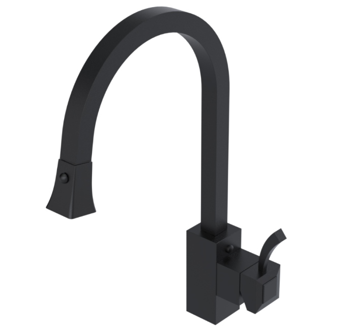 RUBINET 8JICL Ice Single Control Kitchen set with Retractable Dual Function Spray