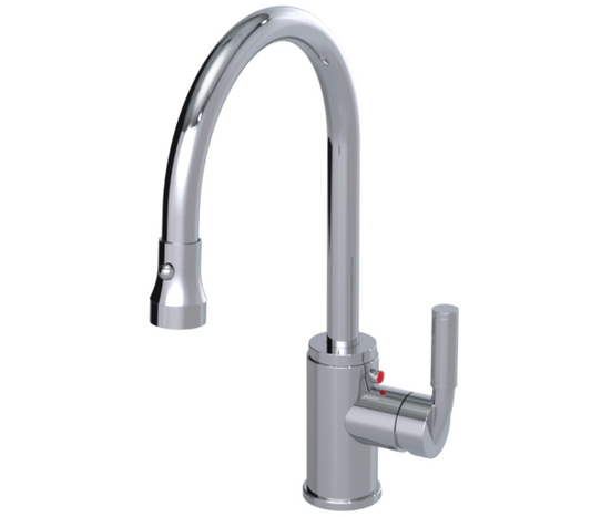 RUBINET 8JNML Nouveau Single Control Mini Kitchen set with Retractable Dual Function Spray