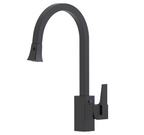 RUBINET 8JRSL Seven Single Control Kitchen set with Retractable Dual Function Spray
