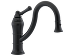 RUBINET 8JRVL Raven Single Control Kitchen set with Retractable Dual Function Spray