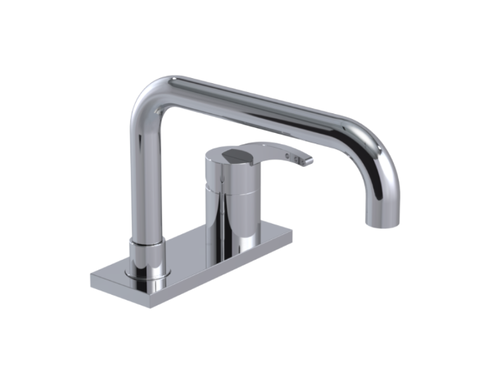 RUBINET 8MLGL LaSalle Single Control Kitchen Set with Genesis Spout