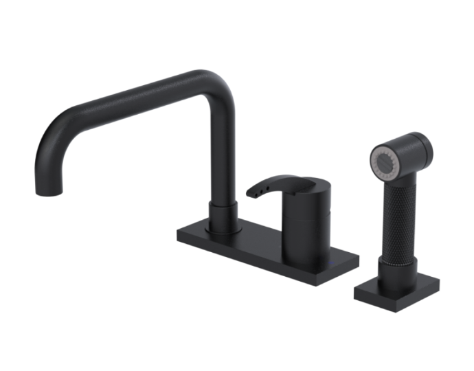 RUBINET 8MLGSL LaSalle Single Control Kitchen Set with Hand Spray with Genesis Spout