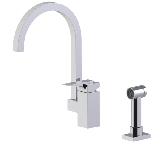 RUBINET 8MRSSL Seven Single Control Kitchen set with Hand Spray