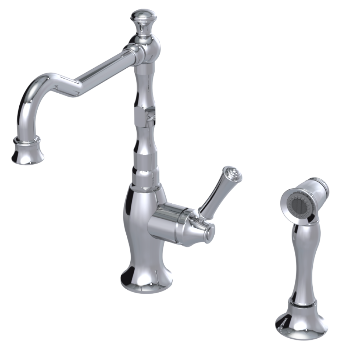 RUBINET 8MRVSL Raven Single Control Kitchen set with Hand Spray Main image