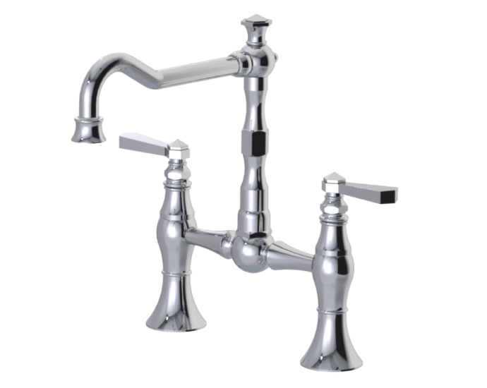 RUBINET 8VHXL Hexis Kitchen Bridge Faucet Main image