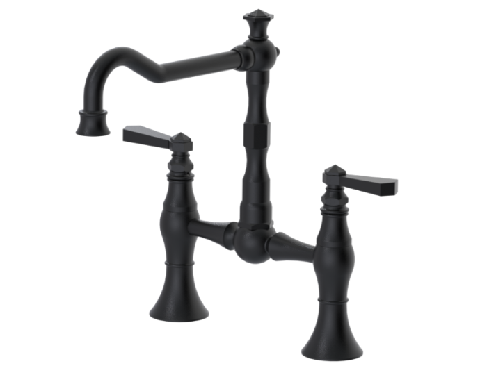 RUBINET 8VHXL Hexis Kitchen Bridge Faucet