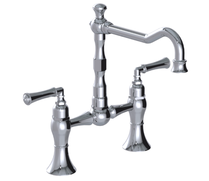 RUBINET 8VRVL Raven Kitchen Bridge Faucet
