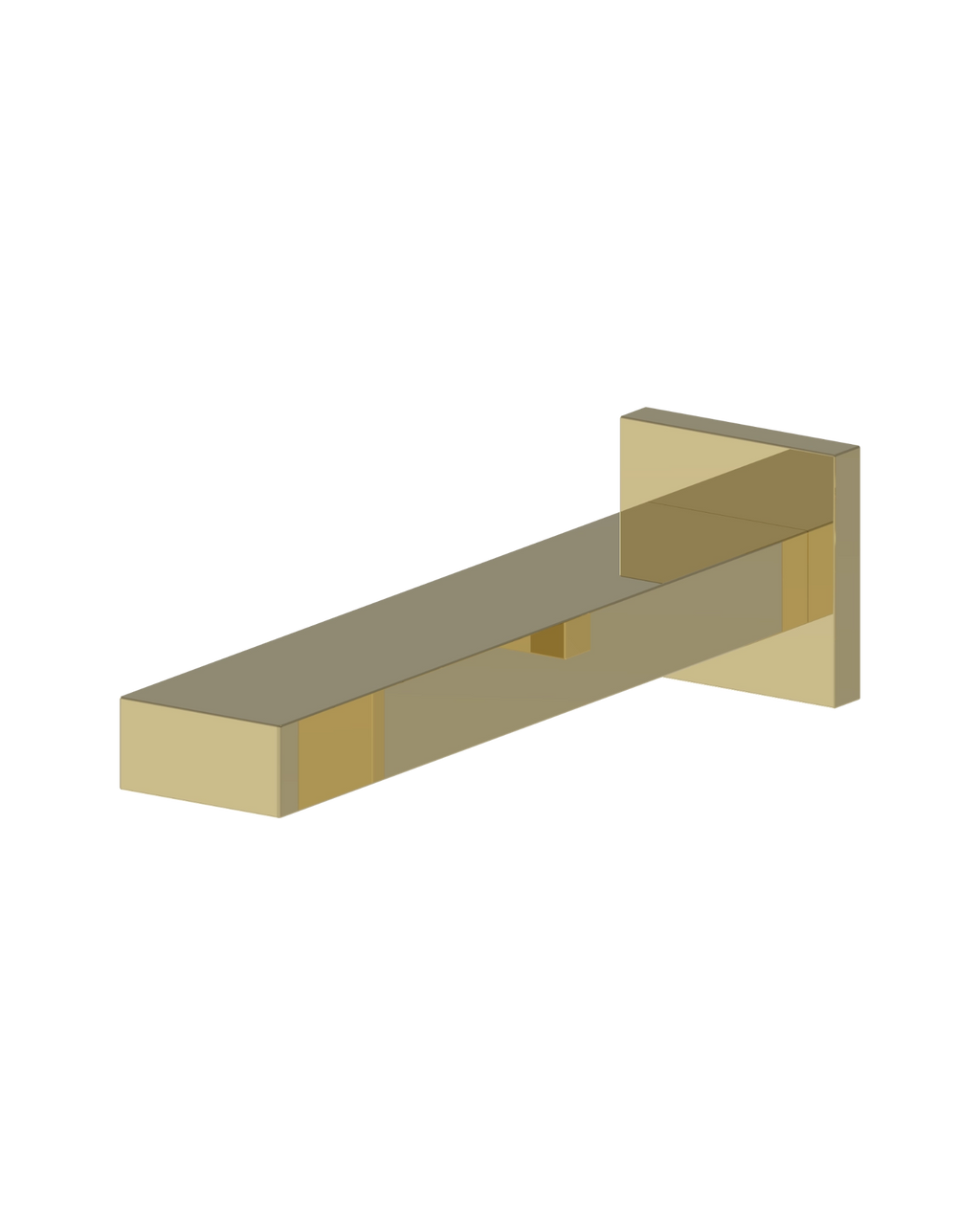 AQUALEM A4FT0019 Opus Tub Spout