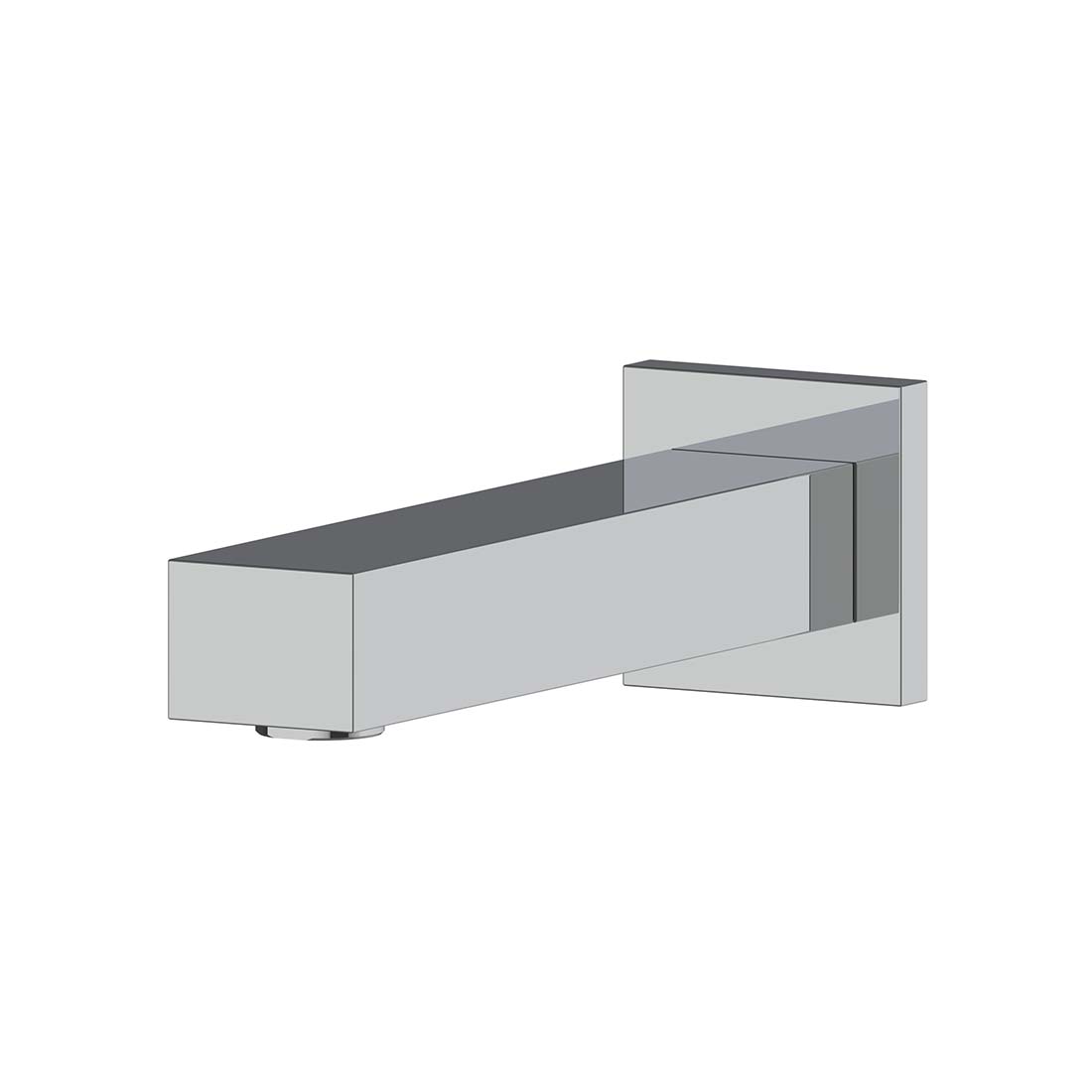 AQUALEM A4FT0157 Universal Square Tub Spout
