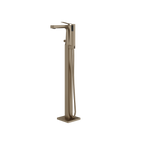 Aquabrass Chicane 19N85 Floor-Mount Tub Filler with Ha