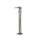 Aquabrass Chicane 19N85 Floor-Mount Tub Filler with Ha