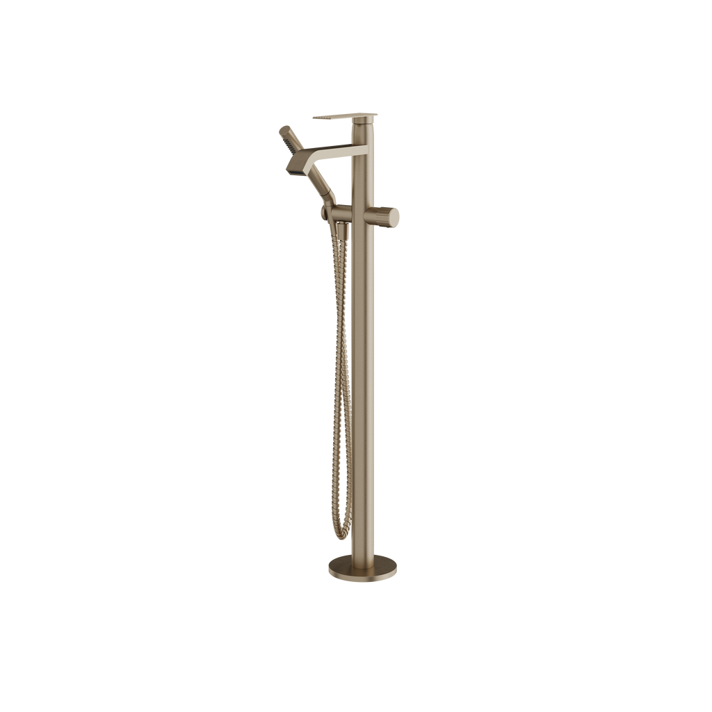Aquabrass Tosca 34085 Floor-Mount Tub Filler with Hs
