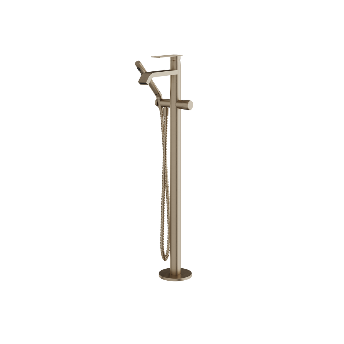 Aquabrass Tosca 34085 Floor-Mount Tub Filler with Hs