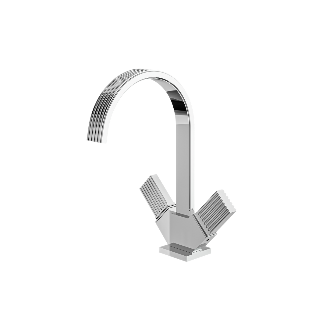 Aquabrass Tosca 34714 S Hole Lavatory Faucet 2 Handles