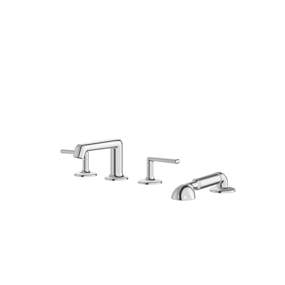 Aquabrass Forum 42018 4PCS Deck Tub Filler with Hs