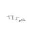 Aquabrass Forum 42018 4PCS Deck Tub Filler with Hs