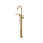 Aquabrass Aria 48085 Floor-Mount Tub Filler with Hand Shower
