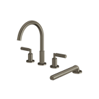 Aquabrass Montebello 49018 4PCS Tub Filler with Hand Shower