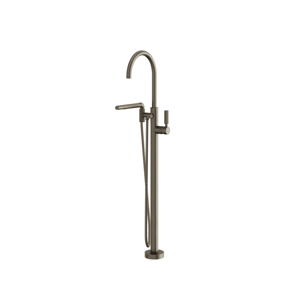 Aquabrass Montebello 49085 Floor Tub Filler with Hand Shower