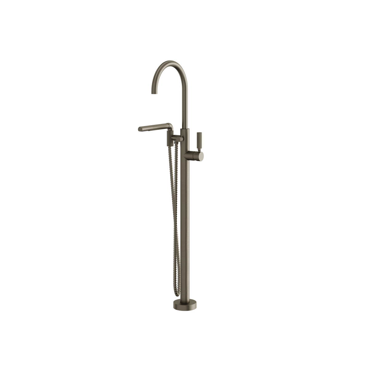 Aquabrass Montebello 49085 Floor Tub Filler with Hand Shower