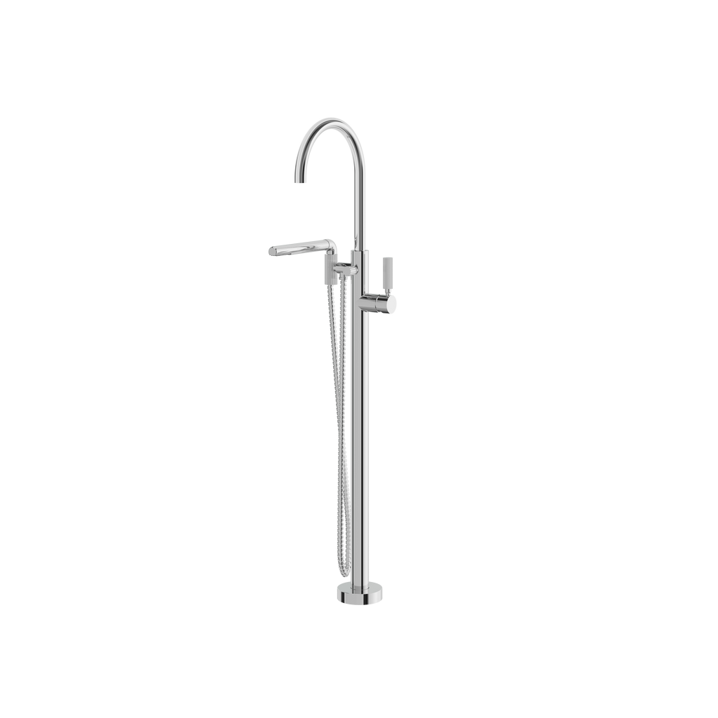 Aquabrass Montebello 49085 Floor Tub Filler with Hand Shower