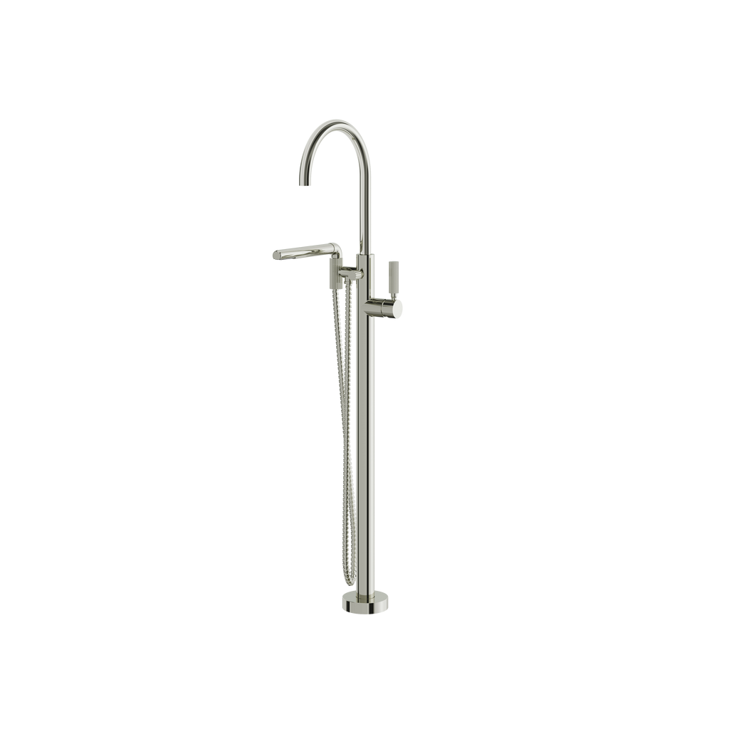 Aquabrass Montebello 49085 Floor Tub Filler with Hand Shower