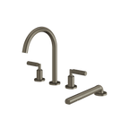 Aquabrass Montecarlo 50018 Monte Carlo 4PCS Tub Filler with Hand Shower
