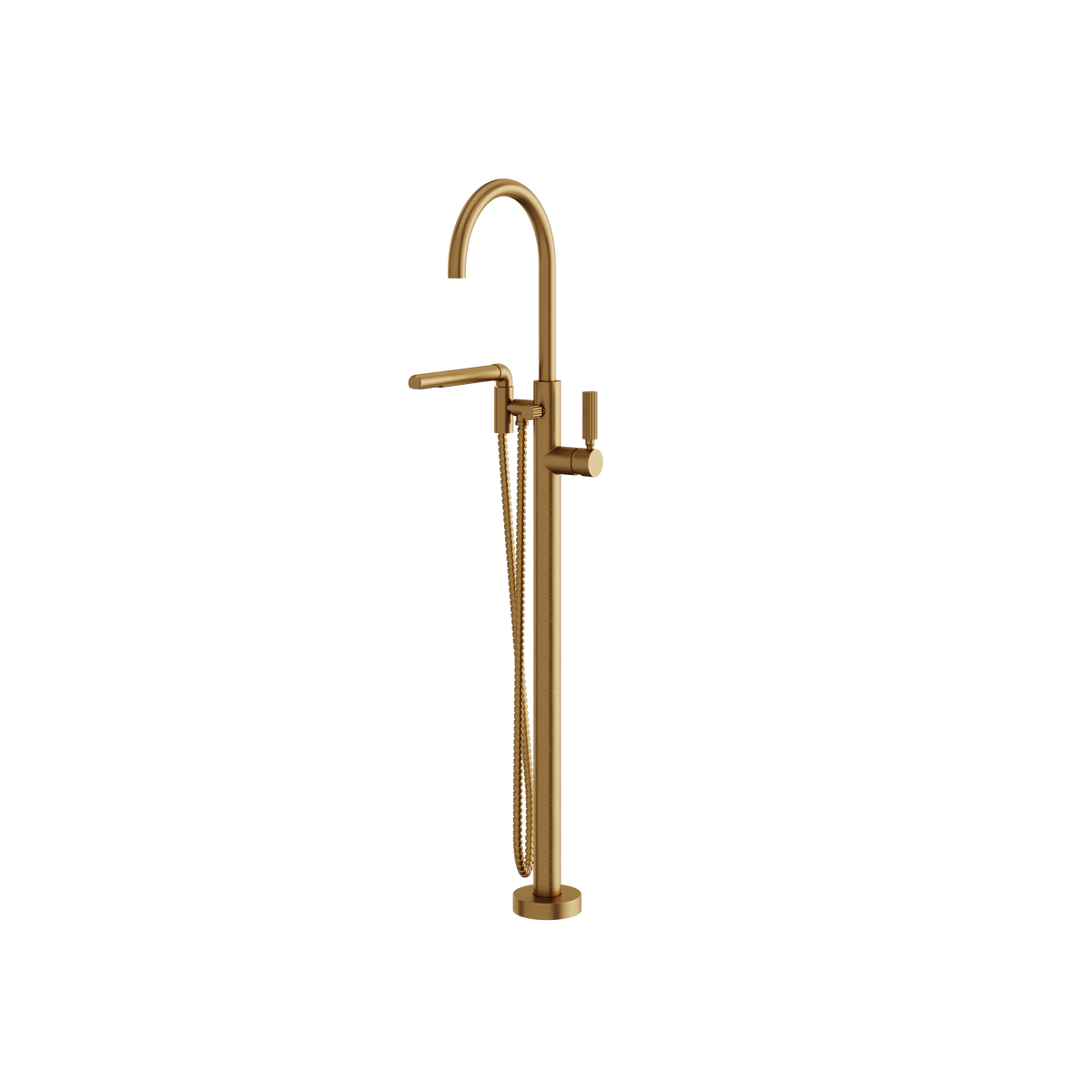 Aquabrass Montecarlo 50085 Monte Carlo Floor Tub Filler with Hs