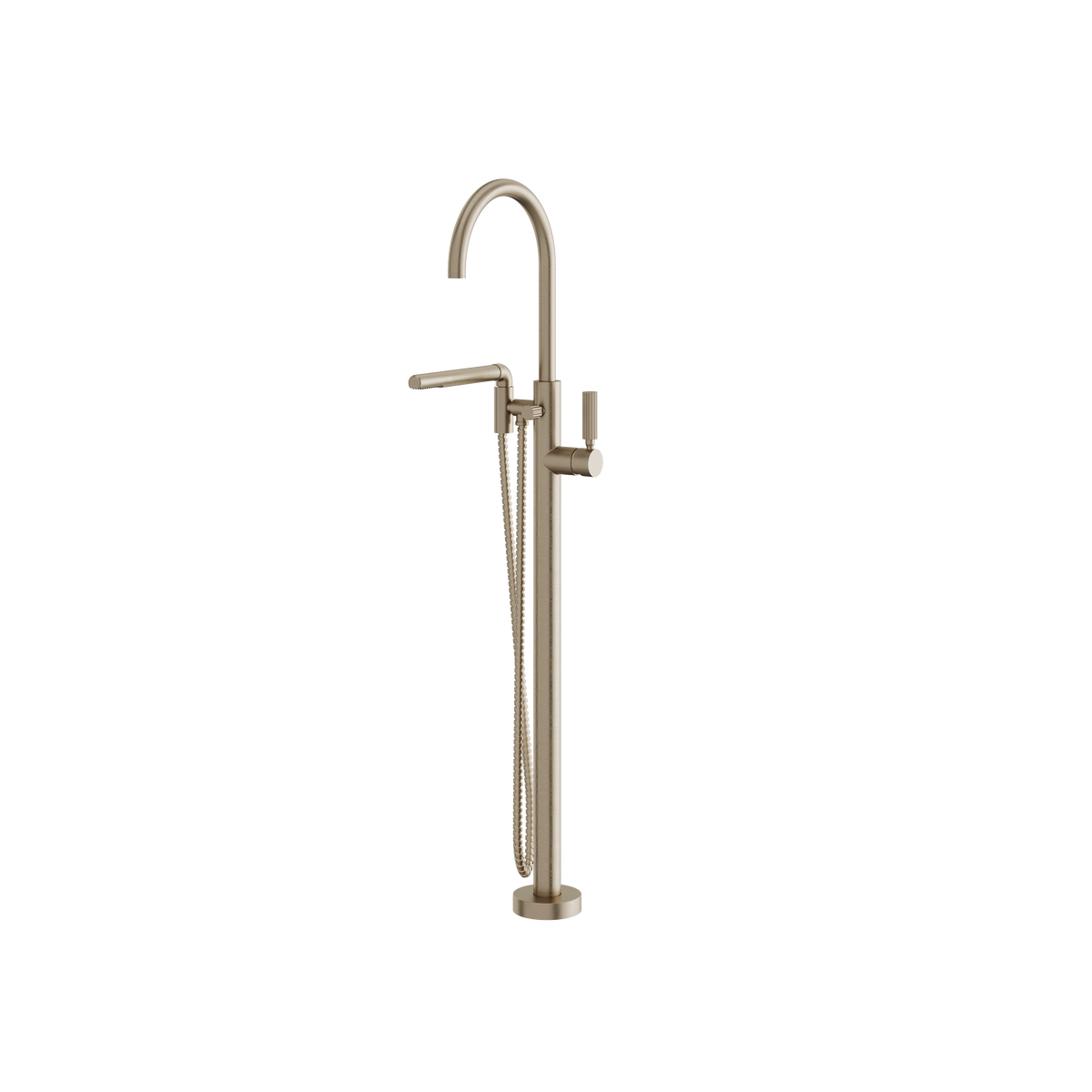 Aquabrass Montecarlo 50085 Monte Carlo Floor Tub Filler with Hs