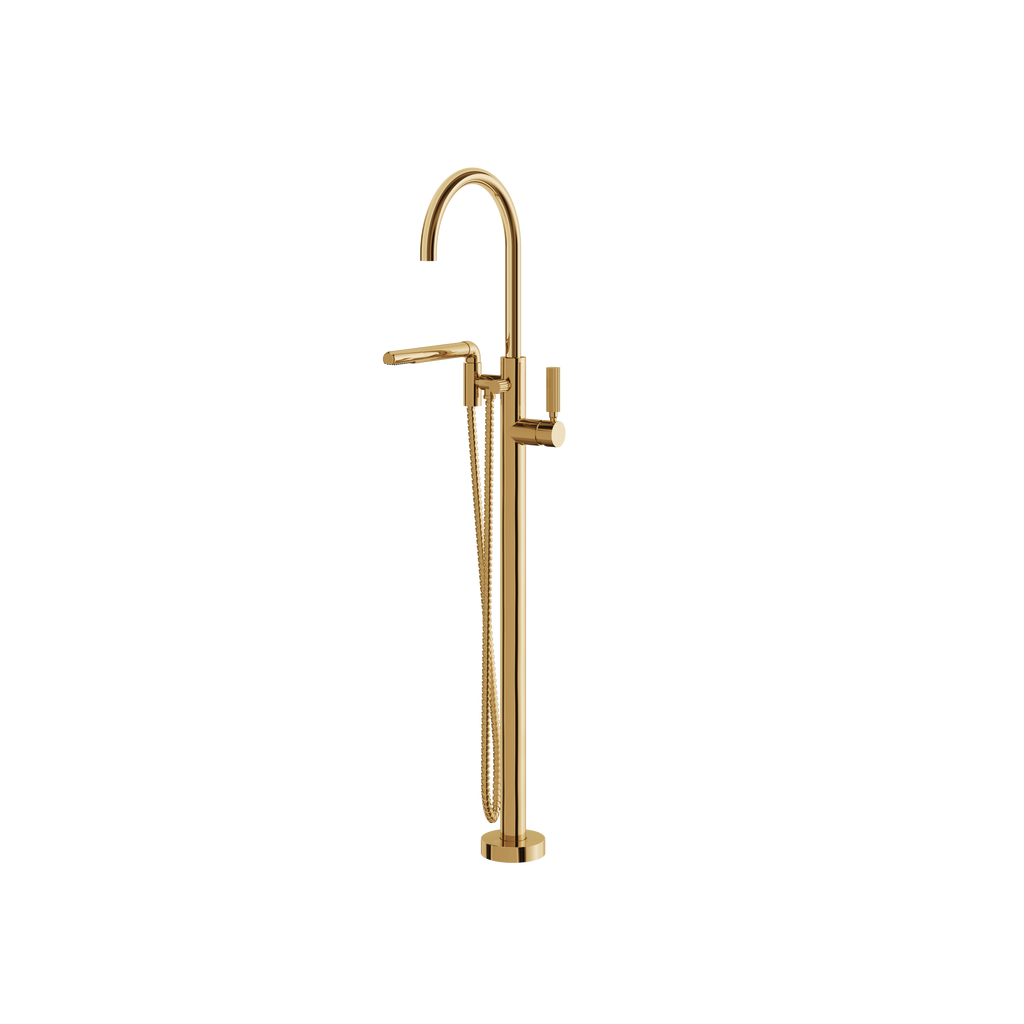 Aquabrass Montecarlo 50085 Monte Carlo Floor Tub Filler with Hs