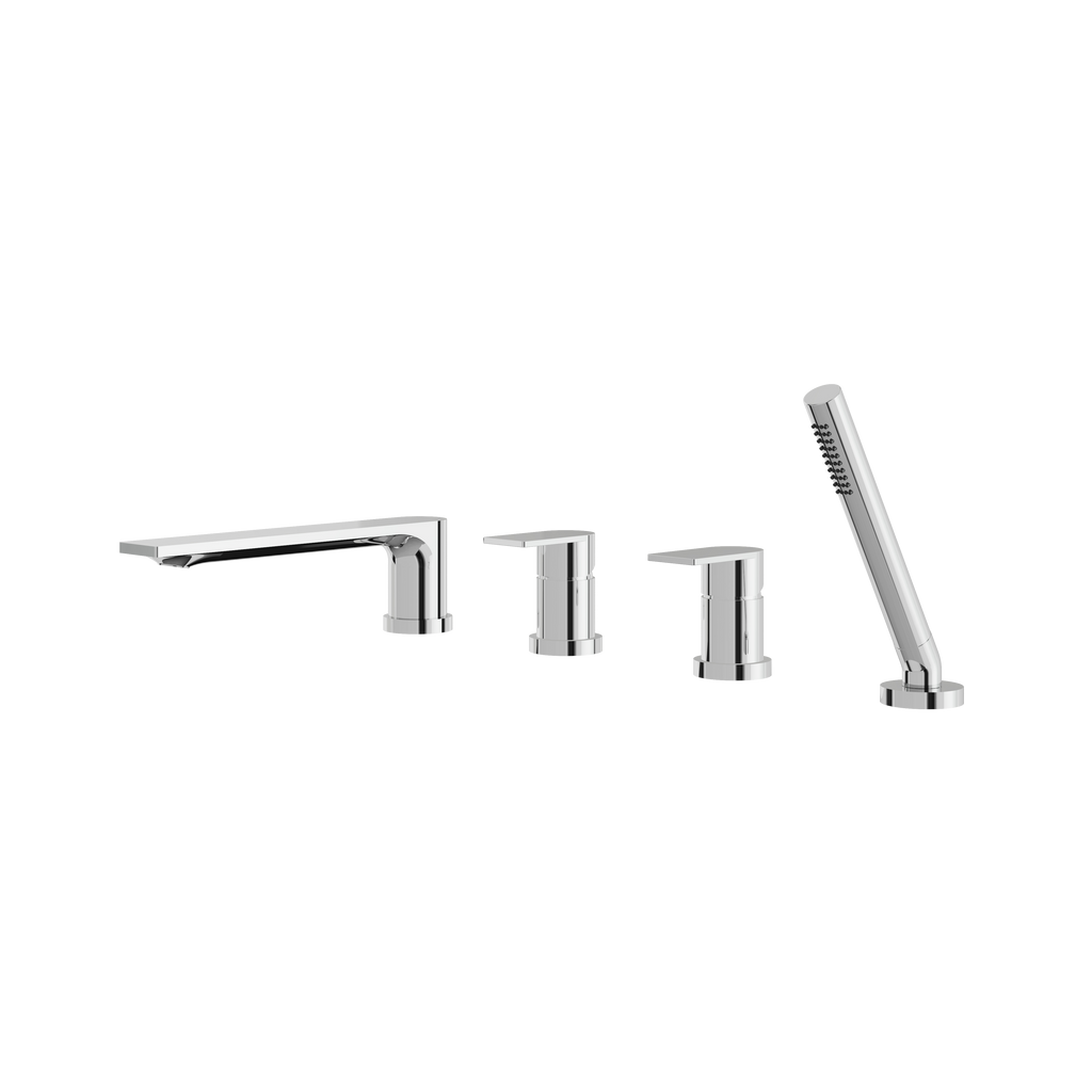 Aquabrass Alpha 92017 Deck Tub Filler with Hs & 2 Mix