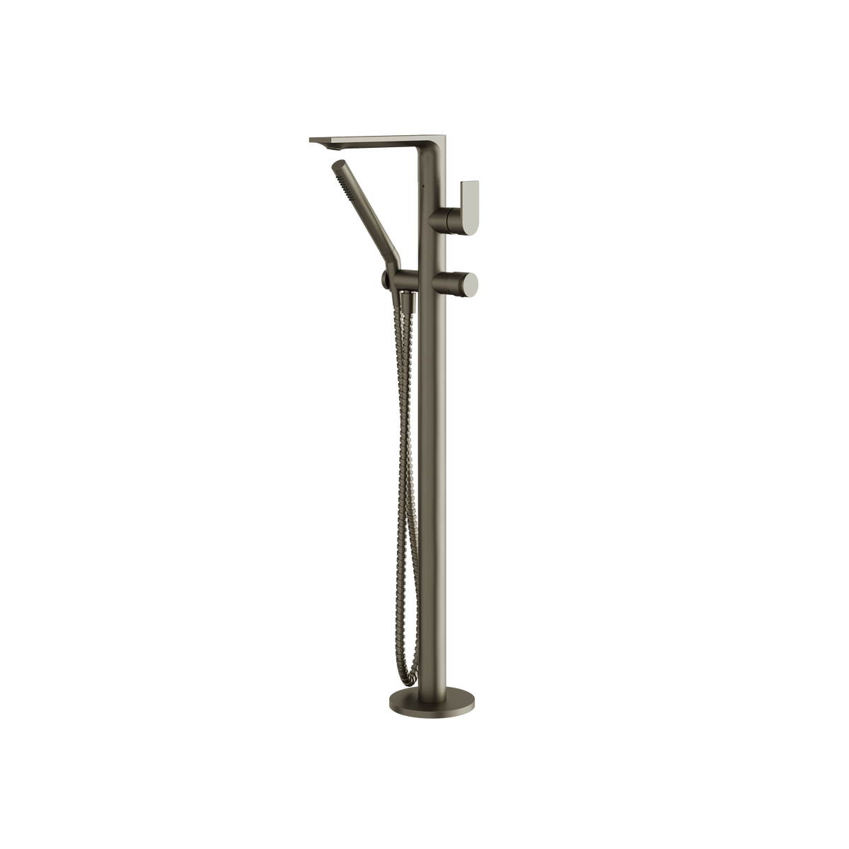 Aquabrass Alpha 92NN85 Floor-Mount Tub Filler with Hs