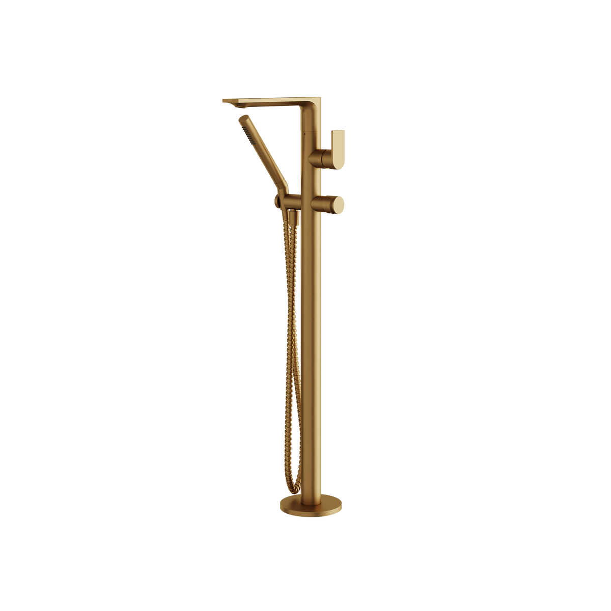 Aquabrass Alpha 92NN85 Floor-Mount Tub Filler with Hs