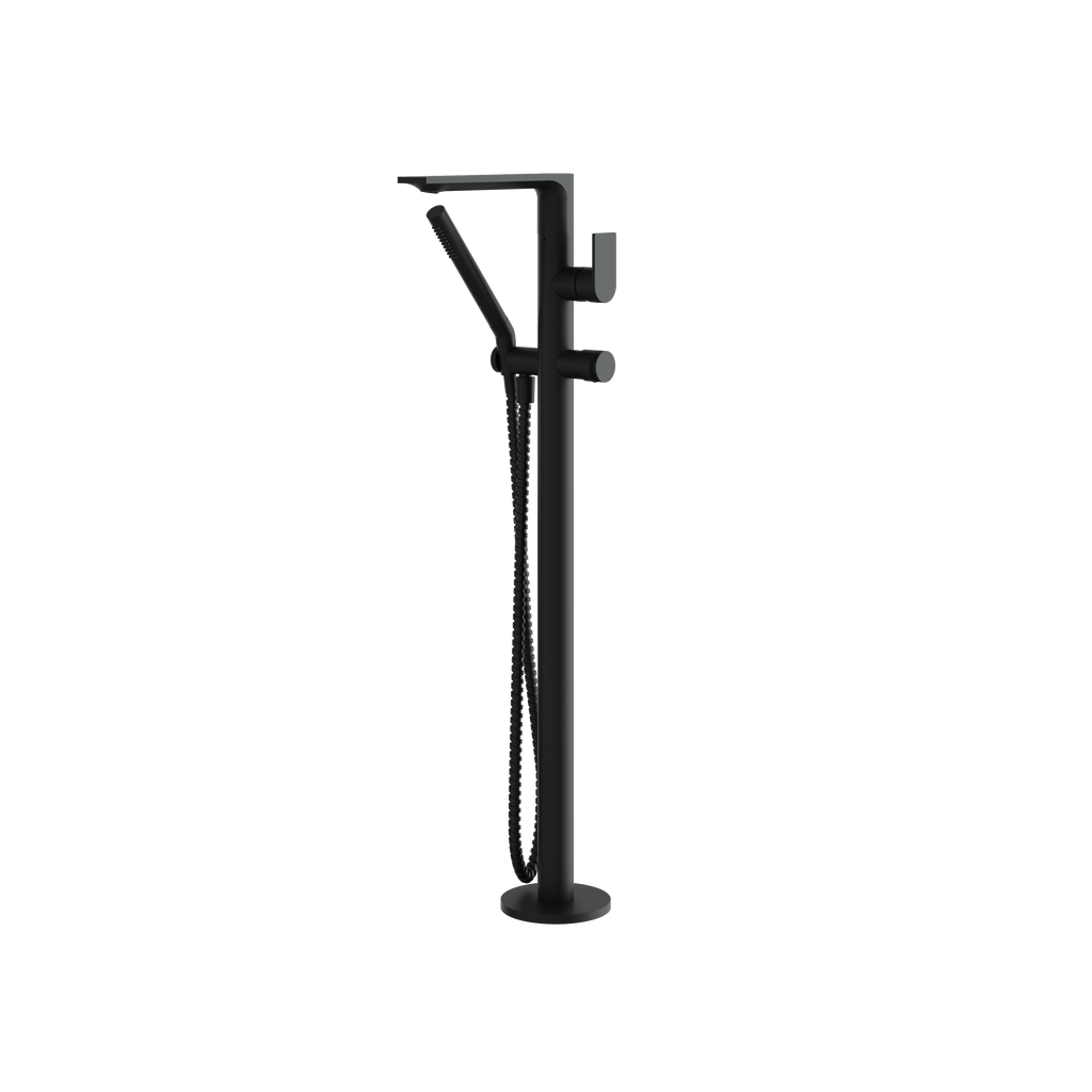 Aquabrass Alpha 92NN85 Floor-Mount Tub Filler with Hs