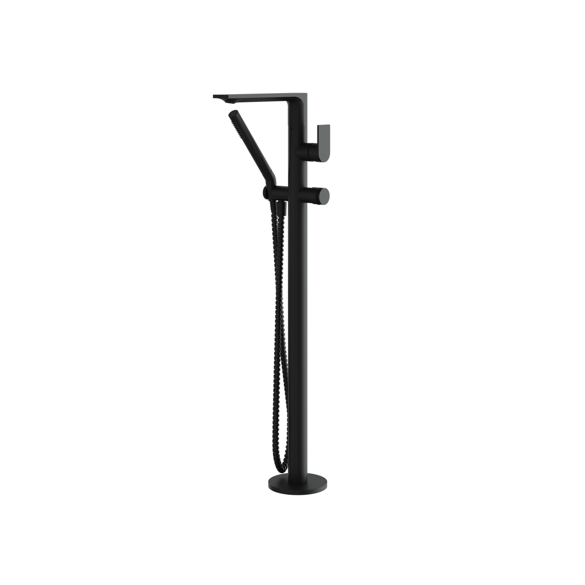 Aquabrass Alpha 92NN85 Floor-Mount Tub Filler with Hs