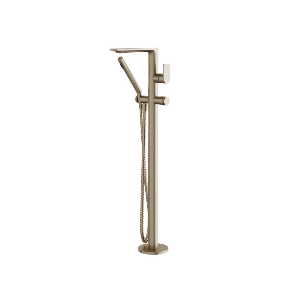 Aquabrass Alpha 92NN85 Floor-Mount Tub Filler with Hs