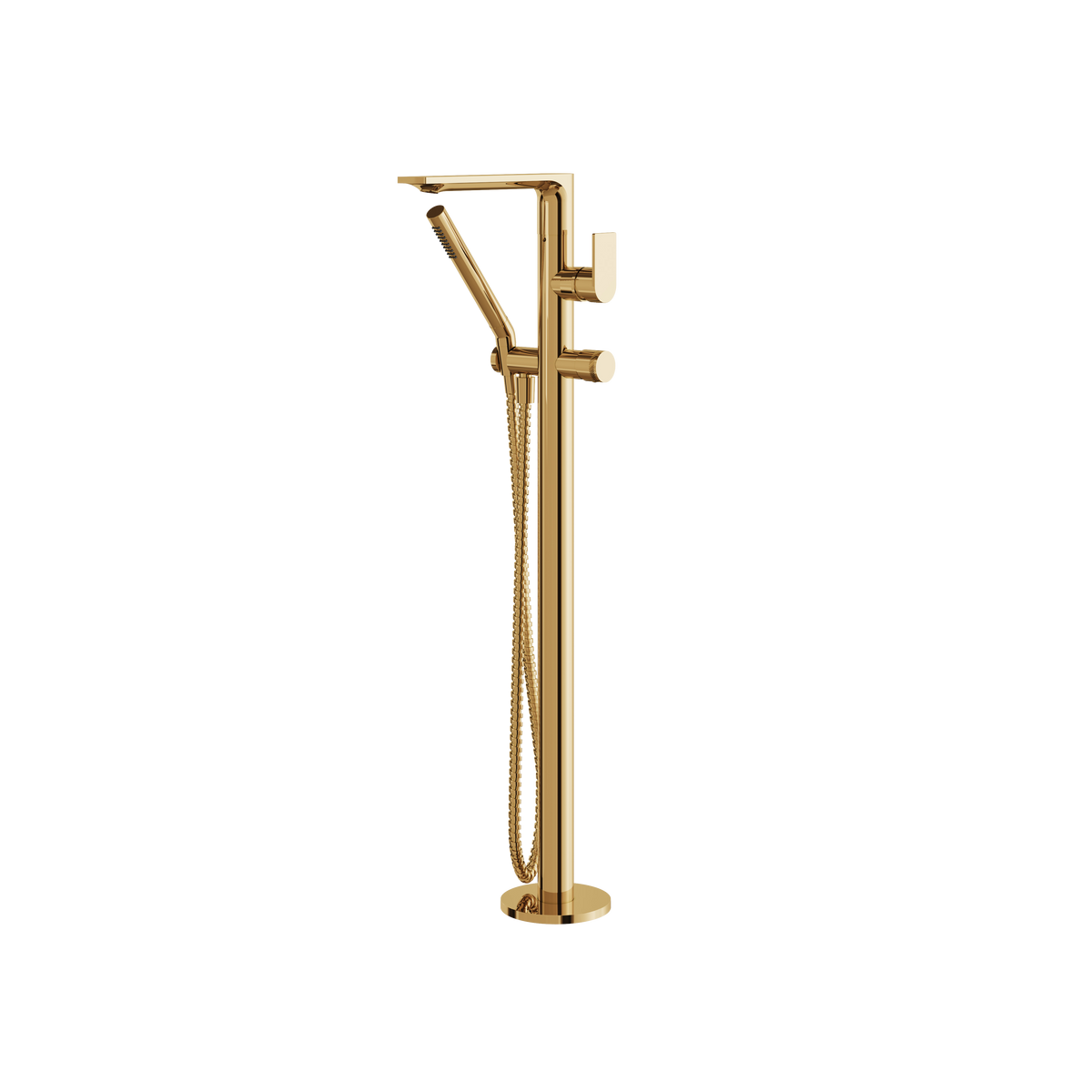Aquabrass Alpha 92NN85 Floor-Mount Tub Filler with Hs