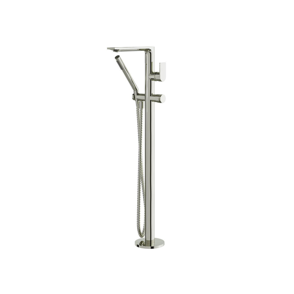 Aquabrass Alpha 92NN85 Floor-Mount Tub Filler with Hs