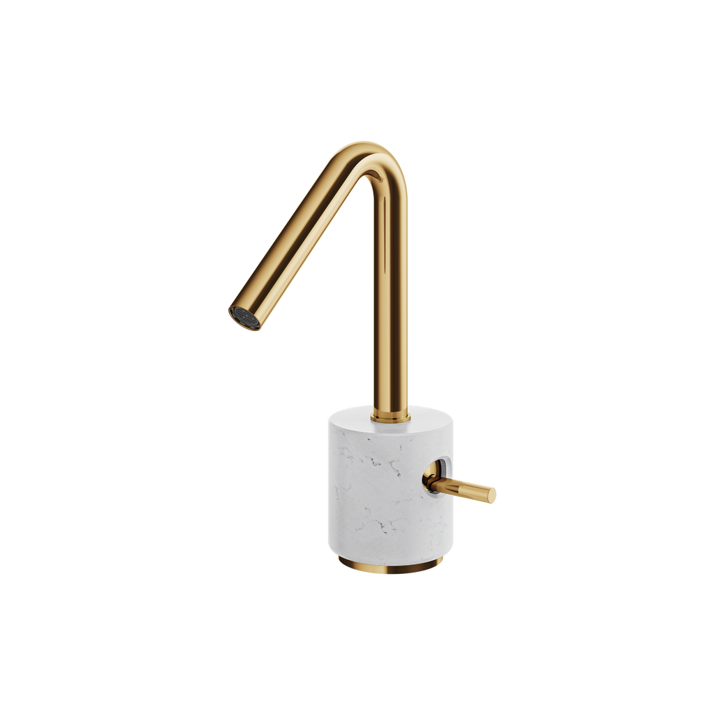 Aquabrass Marmo CL14BC S Hole Lavatory Faucet Carrara