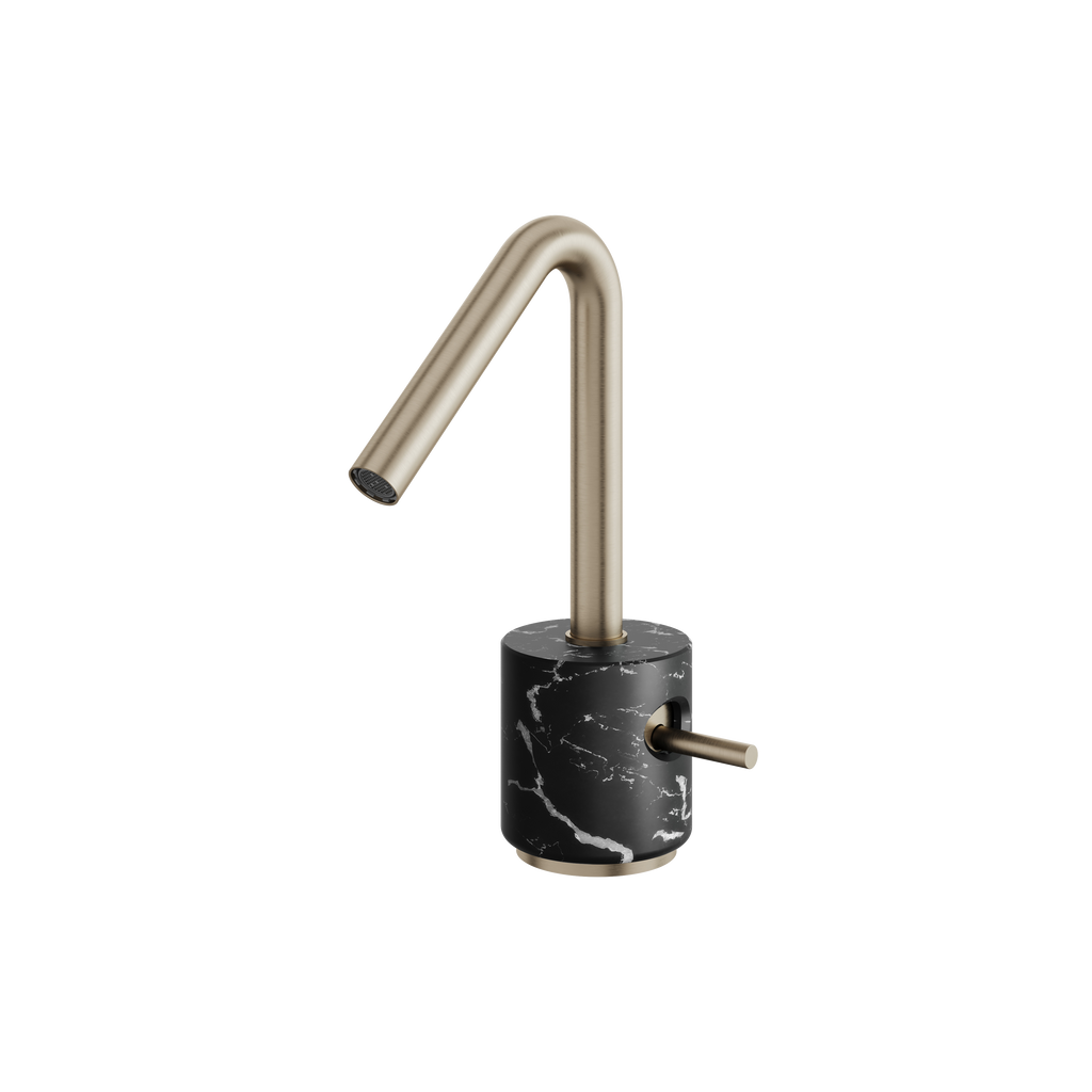 Aquabrass Marmo CL14NM S Hole Lavatory Faucet Marquina