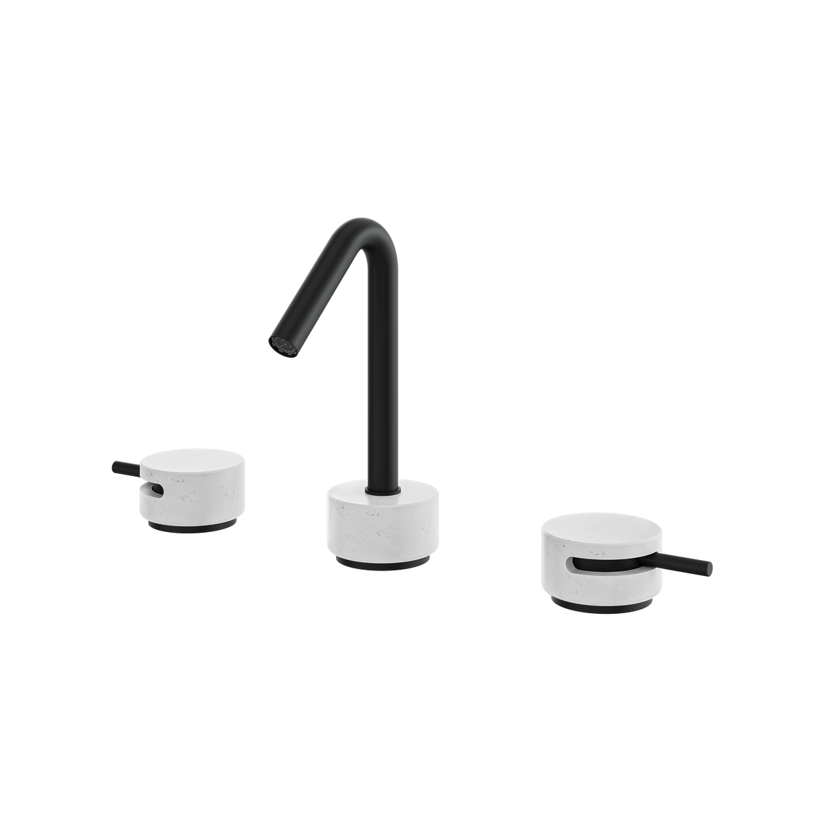 Aquabrass Marmo CL16BC 8"CC Lavatory Faucet Carrara