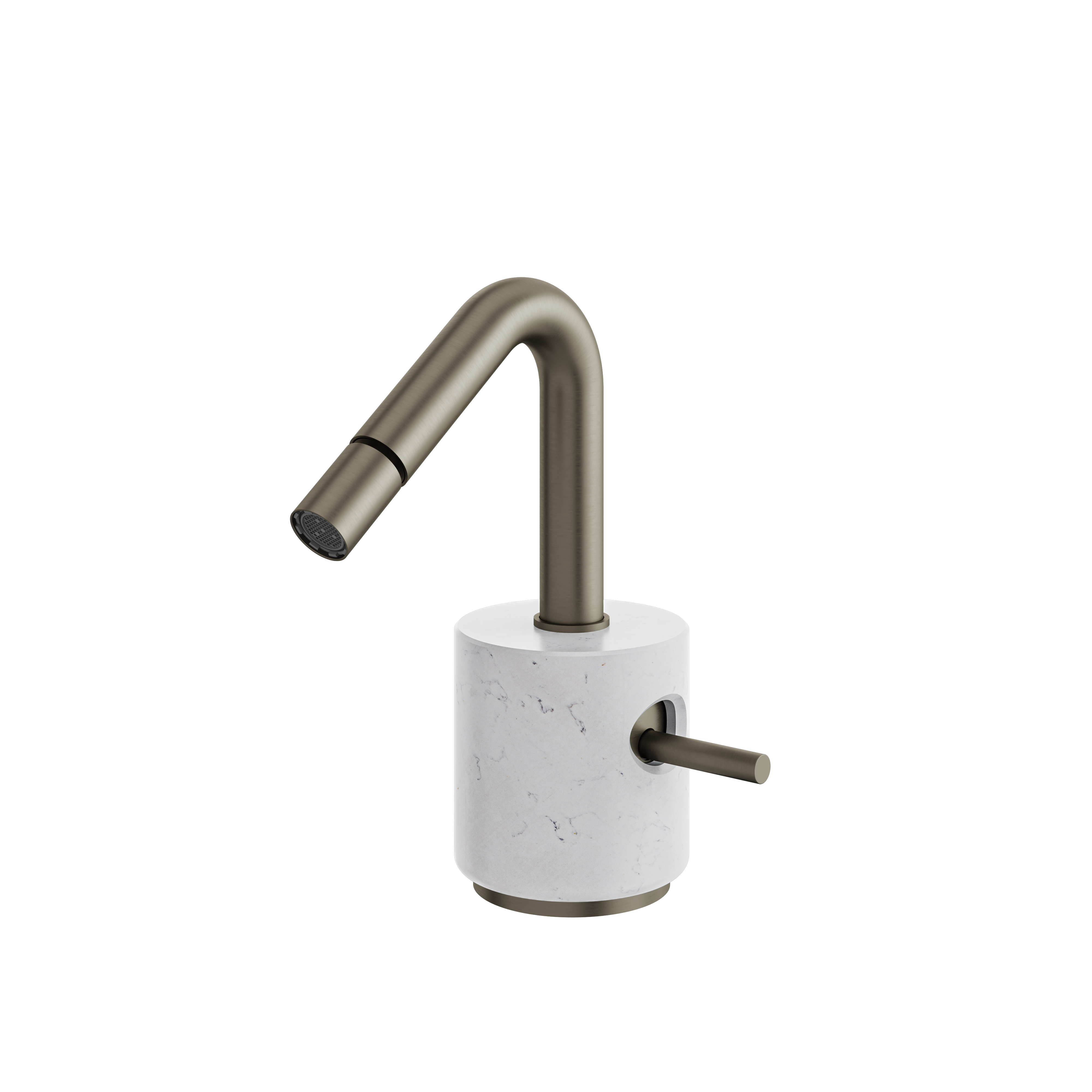 Aquabrass Marmo CL24NM Single Bidet Faucet Marquina Secondary image