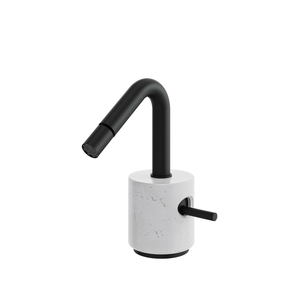 Aquabrass Marmo CL24BC S Hole Bidet Faucet Carrara