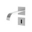 Aquabrass Tosca 34068 Touchless Wall Lavatory Faucet Trim