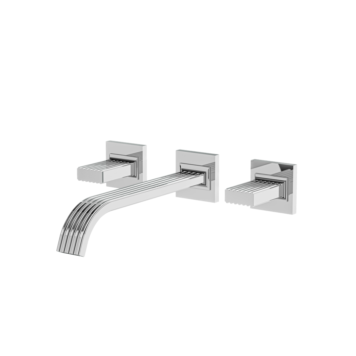 Aquabrass Tosca 34729 Wall 8" Lavatory Faucet Trim Only