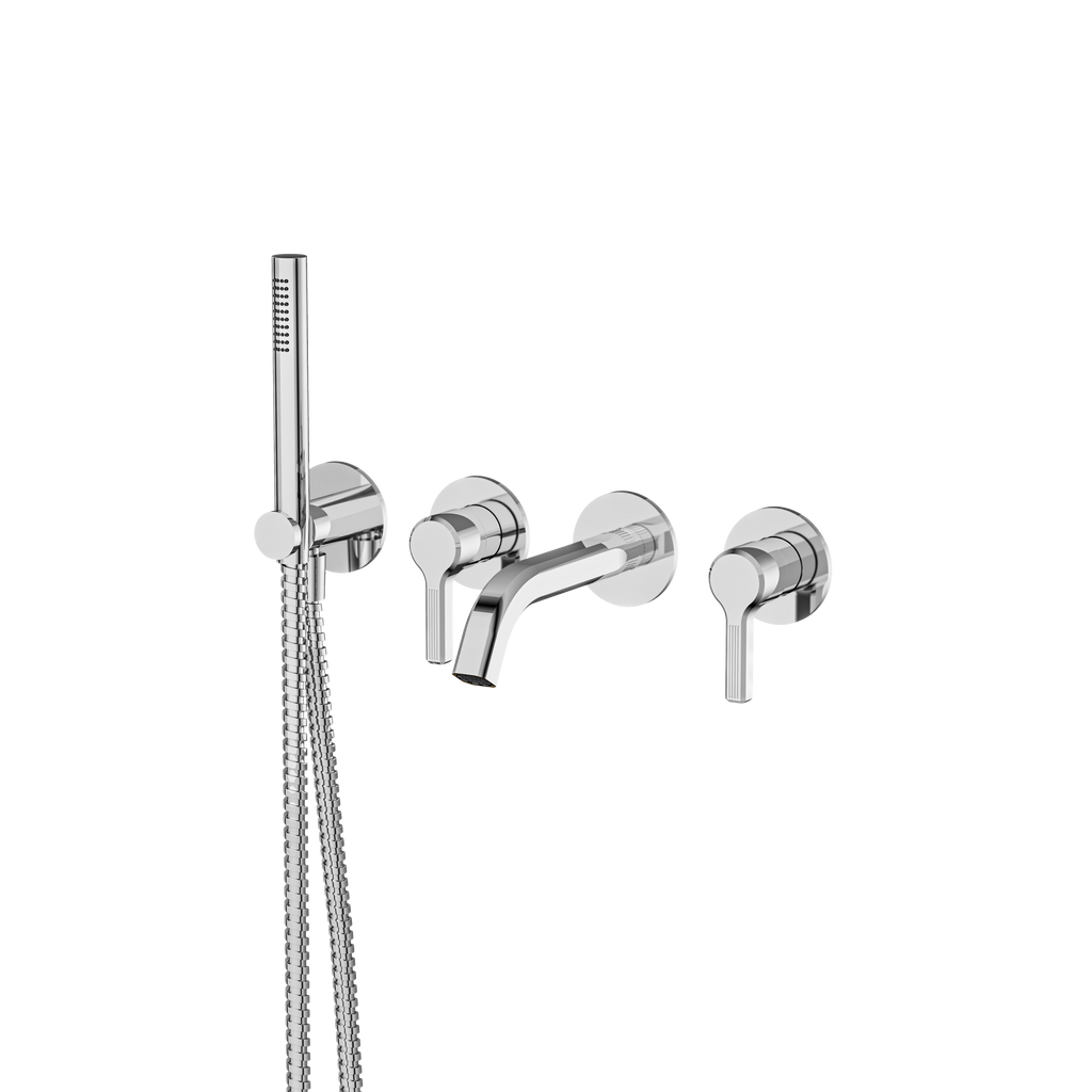 Aquabrass Ariston 47004 Wall Tub Fill with Handshower