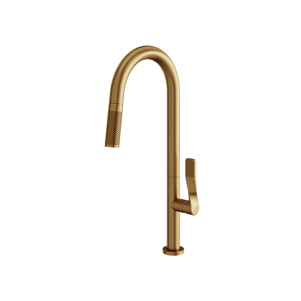 Aquabrass Grill 6745N P Down 2 Stream Kitchen Faucet