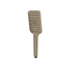 Aquabrass Handshower 85154 Square Hand Shower with Push Button 3-Function