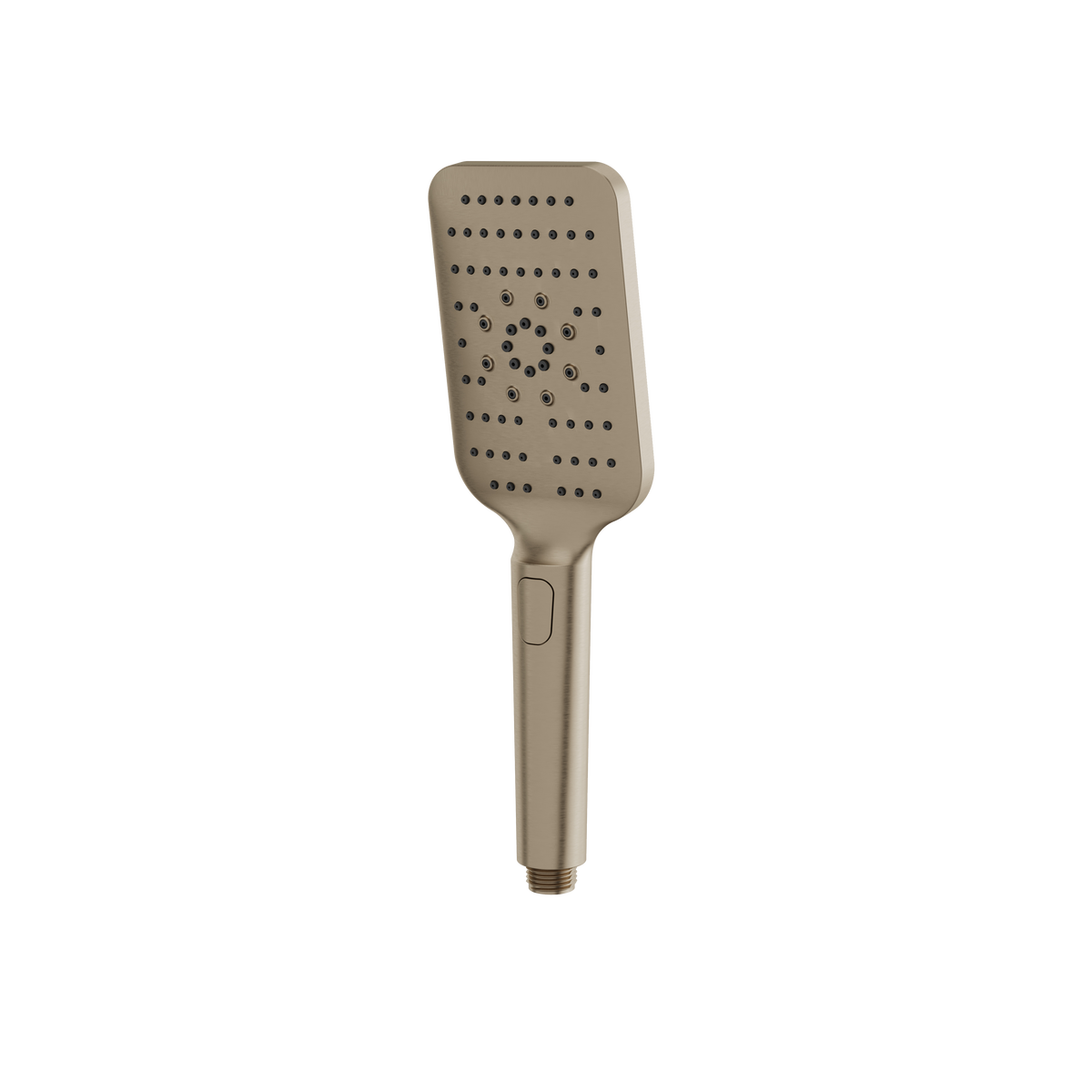 Aquabrass Handshower 85154 Square Hand Shower with Push Button 3-Function